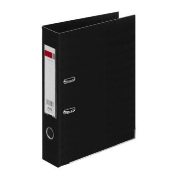 File Lever Arch 3" FC Black Deli - 39596