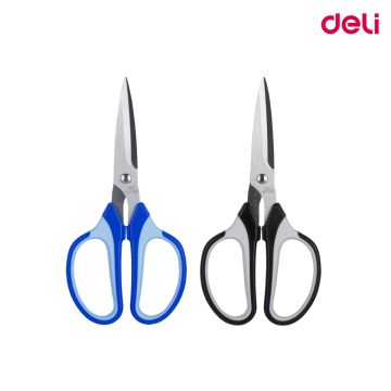Soft-Touch Home Scissors 190mm Deli - 6001