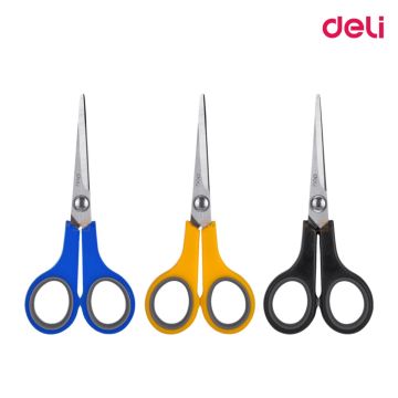 Soft-Touch Scissors 140mm Deli - 6005