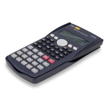 Scientific Calculator 240 F10+2 Digits D.Blue Deli - D82MS