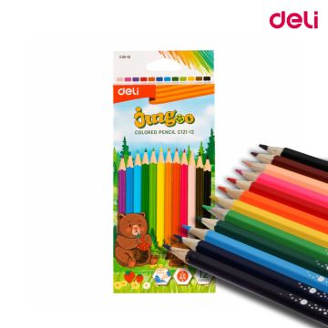 Colored Pencil 12 Color Jingo Deli C121-12