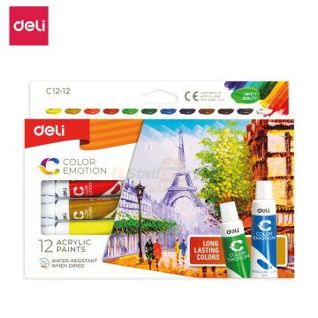 Acrylic Colour 12ml Tube Deli - C1212