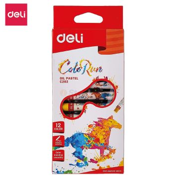 Oil pastels set of 12 Color Deli - C20200