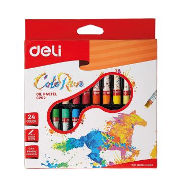 Oil Pastels 24 Colour Deli - C20220