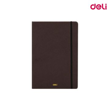 Leather cover Notebook Brown A5 Deli - N111L
