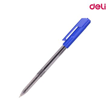 Ball Point Pen ARROW Blue Bullet Tip 1.0mm Deli
