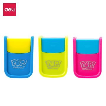 Deli 1-Hole Pencil Sharpener with Canister - R00200