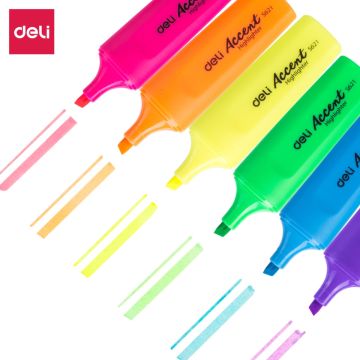 Highlighter set of 4 Colour Set Deli - S622