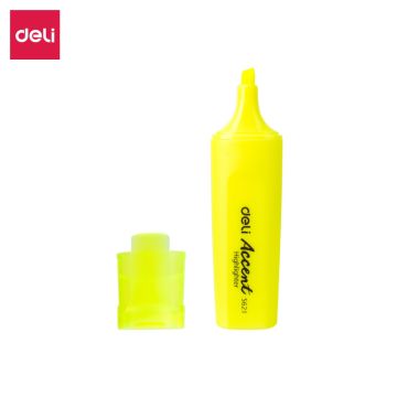 Text Highlighter Yellow Deli S621