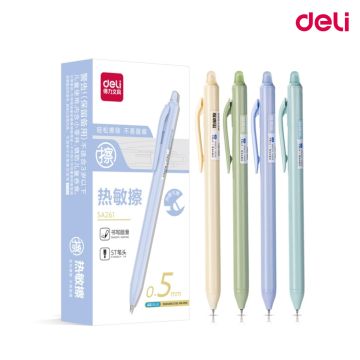 Erasable Gel Pen 0.5mm Blue Deli - SA261
