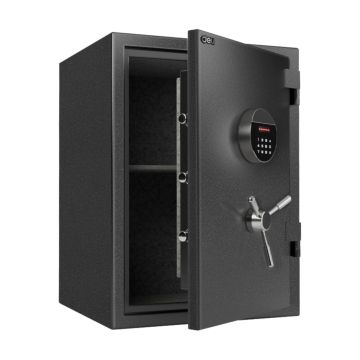 Fireproof Safe 60x45x40cm Door/Box Thickness 32/2mm Grey T601 Deli