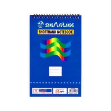 Short Hand Book  A5 Top Spiral - SINARLINE SP03055