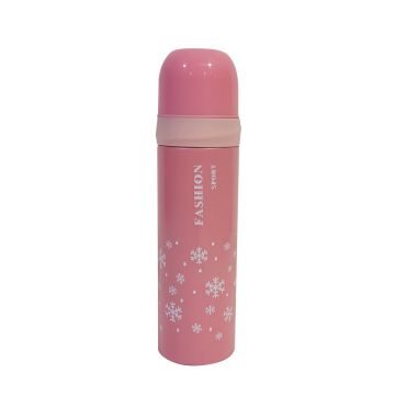 Water Bottle D1-4 Vacuum Insulation Cup 500ml 1115 Pink