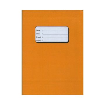 Two Line Note Book 9x7 Brown Cover 60/S PVC FX-77178