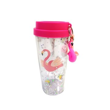 Water Bottle DW Plastic Tumbler HLT-2084 Pink
