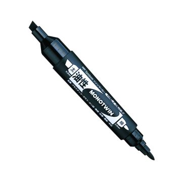 Tombow Oil-Based Double Tip Marker, Black
