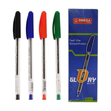 Ball Pen 0.7mm Glory Omega 4363/50 Transparent Barrel