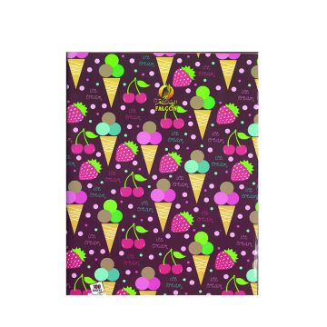Two Line 100 Sheets NoteBook PVC - 22 X 16 CM - 02