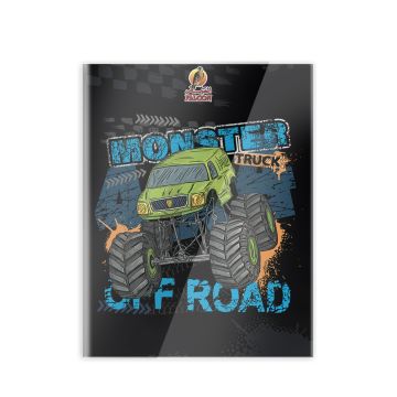 Single Line 40 Sheets NoteBook PVC - 22 X 16 CM - 04