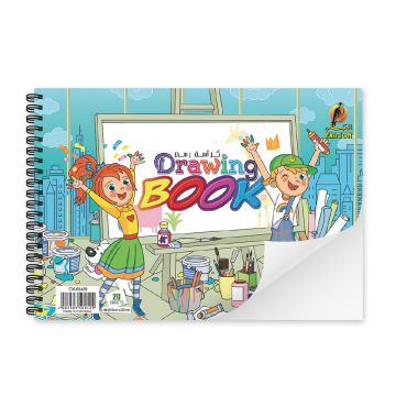 دفتر رسم أبيض A4 يحتوي على 20 ورقة - فالكون 02