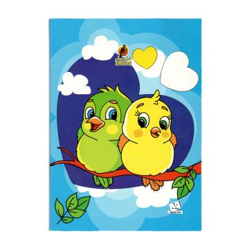 Square Line 60 Sheets NoteBook PVC - 22 X 16 CM - 01