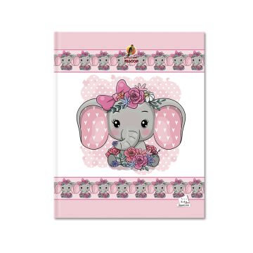 Square line Notebook - 9 x 7 HC- Falcon 100 Sheets -05