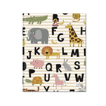 Four line  Notebook - 9 x 7 HC- Falcon 100 Sheets -02