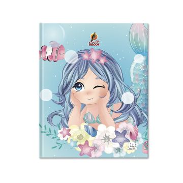 Four line  Notebook - 9 x 7 HC- Falcon 100 Sheets -05