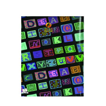 Two line note book 60S PVC soft cover 9x7 Falcon