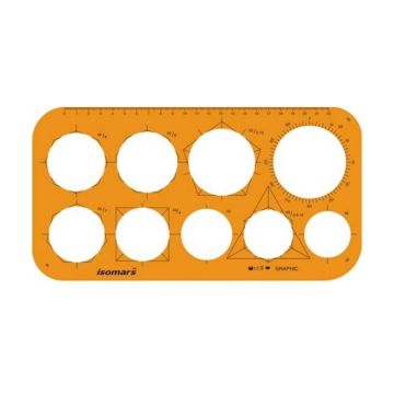 Maxi Circle Template Isomars - 1816