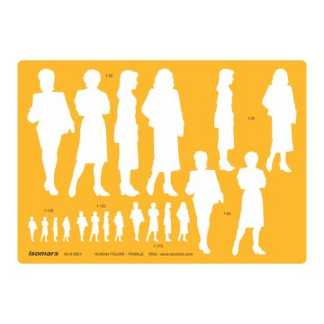 Human Figure female Isomars - 8001m