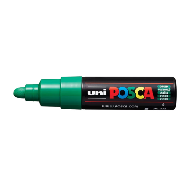 Posca Paint Marker, PC-7M Broad Bullet, Green