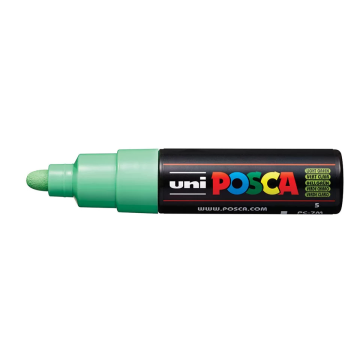 Posca Paint Marker, PC-7M Broad Bullet, Ligth Green