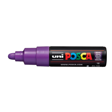 Posca Paint Marker, PC-7M Broad Bullet, Violet