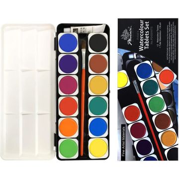 Watercolour Tablets Set Phoenix P12WTS