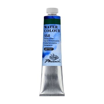 Phoenix Watercolor 21ml - 558 Phathalo Green