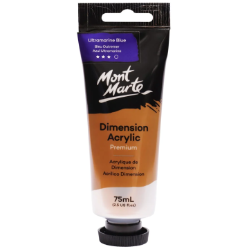 Mont Marte Dimension Acrylic 75 ml - Ultramarine Blue