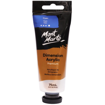 Mont Marte Dimension Acrylic 75 ml - Cyan