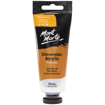 Mont Marte Dimension Acrylic 75 ml - Yellow Ochre