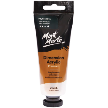 Mont Marte Dimension Acrylic 75 ml - Paynes Grey