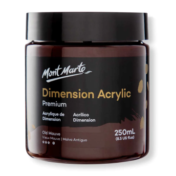 Mont Marte Dimension Acrylic 250 ml - Mauve