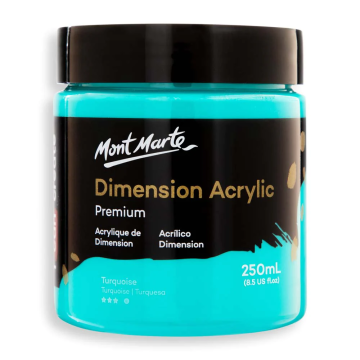 Mont Marte Dimension Acrylic 250 ml - Turquoise