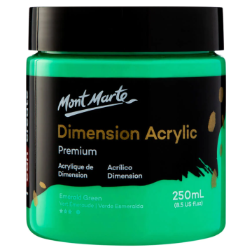Mont Marte Dimension Acrylic 250 ml - Emerald Green