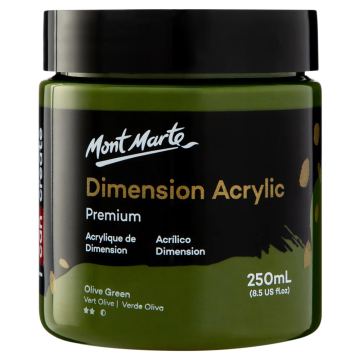 Mont Marte Dimension Acrylic 250 ml - Olive Green