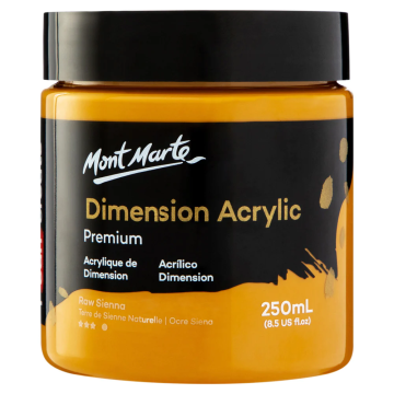 Mont Marte Dimension Acrylic 250 ml - Raw Sienna