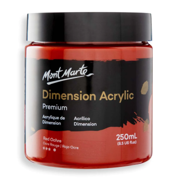 Mont Marte Dimension Acrylic 250 ml - Red Ochre