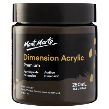 Mont Marte Dimension Acrylic 250 ml - Raw Umber
