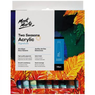 Mont Marte Two Seasons Acrylic 18pc x 12ml