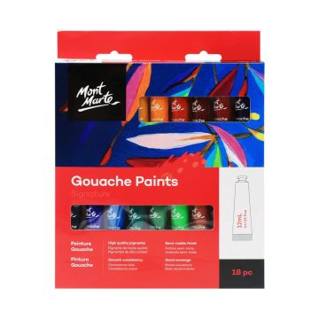 Mont Marte Gouache 18pc x 12ml
