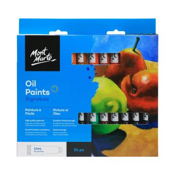 Mont Marte Oil Paints 24pc x 12ml